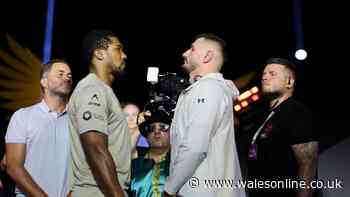 Anthony Joshua v Kristian Prenga UK start time, TV channel and full undercard