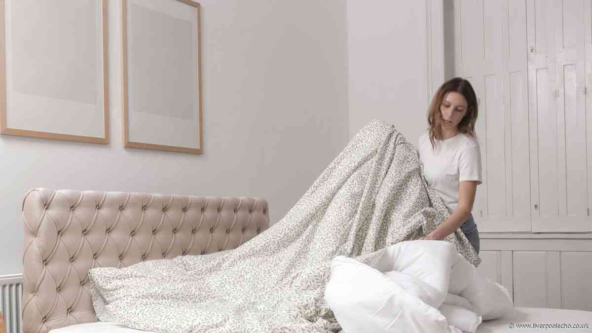 Changing your duvet will be simple with technique you'll wish you'd known sooner