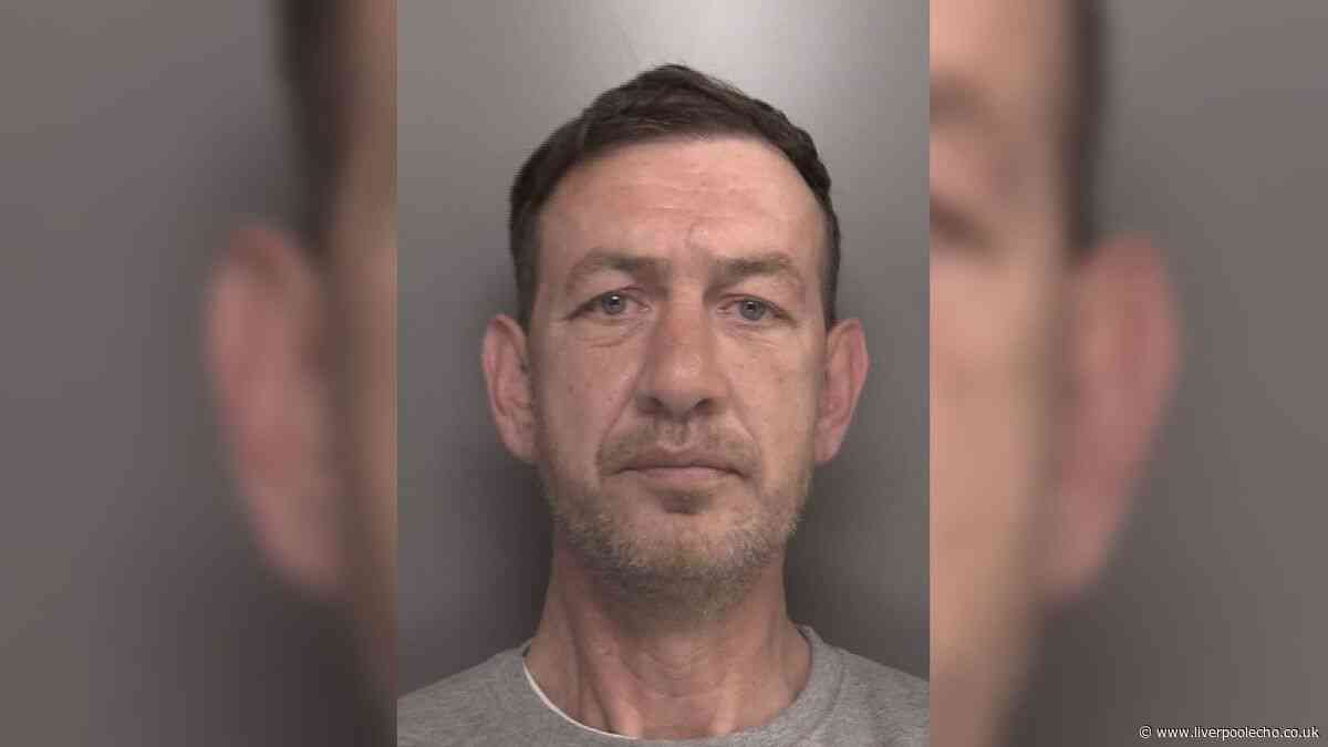 Dad who ran off after crashing car in Mersey Tunnel weeps as he's jailed