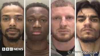 Armed gang stole cars, knives and games console