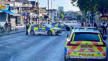 Six are arrested for murder as man, 22, is stabbed to death in Clapham knife fight that also saw four injured