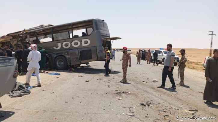 حادث مروع في سوريا يخلف 35 وفاة و30 مصابًا