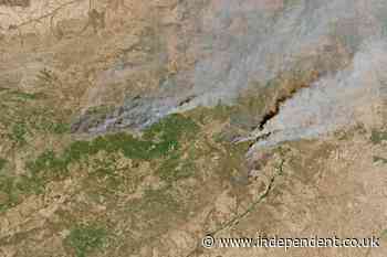 Mapped: The areas in France and Spain affected by raging wildfires