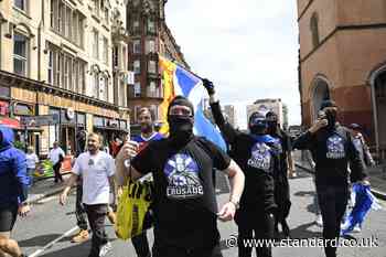 Violence erupts during anti-immigration Unite the Clans protest in Glasgow