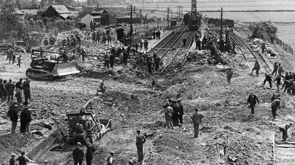 The devastating train crash that ‘almost destroyed’ a Cambridgeshire town