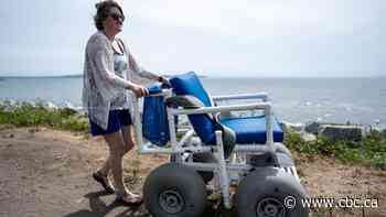 Beach wheelchairs available to rent for free at White Rock beach
