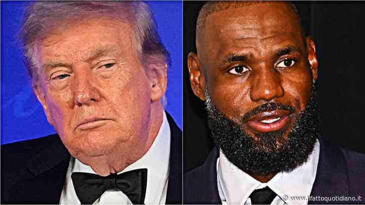 Trump attacca LeBron James: “Penso che sia razzista, non gli piaccio. Michael Jordan è molto meglio, è mio amico”