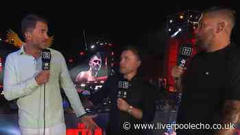 Tony Bellew loses his cool with Eddie Hearn live on air over AJ vs Fury