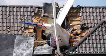 Small plane crashes into family home in Germany, killing at least 1