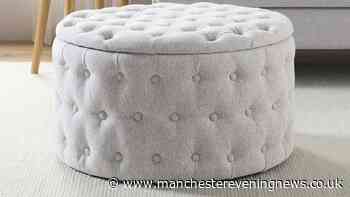 'Opulent' pouffe reduced from £189 to £95 'adds luxury and is great for storage'