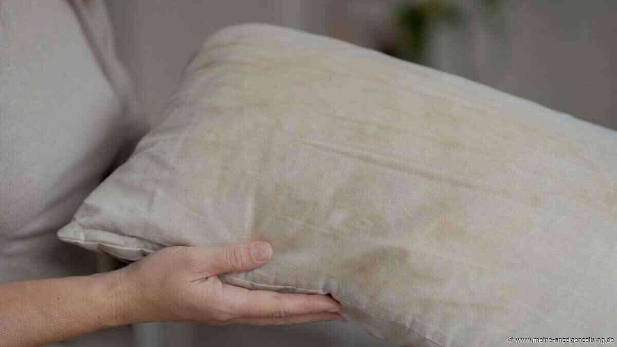 Kopfkissen wird gelb: Was wirklich dahintersteckt – und was hilft