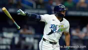 Rays beat the Guardians 11-3 behind homers from Ryan Vilade and Richie Palacios