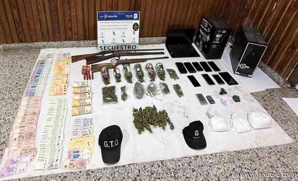 Gonzales Chaves: secuestraron cocaína, armas y más de $3,7 millones en cuatro allanamientos
