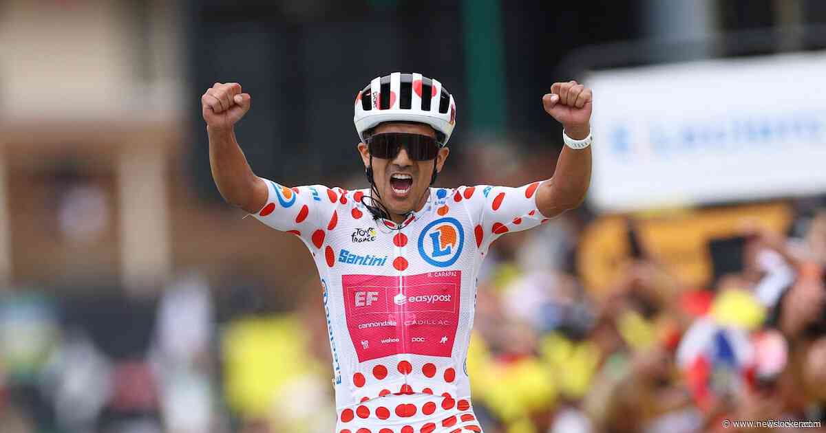Wat een ontknoping! Carapaz profiteert van val Kuss en wint koninginnenrit, Pogacar op weg naar eindzege
