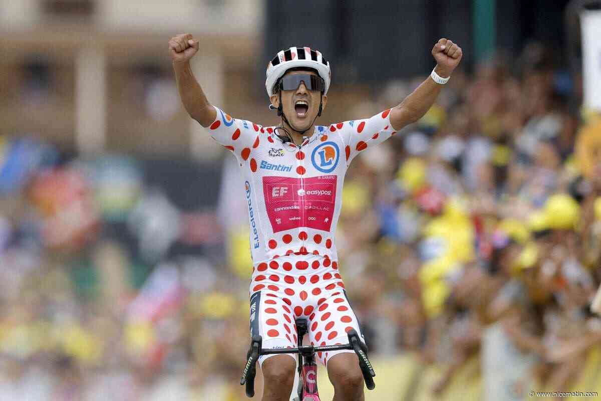 Tour de France : Richard Carapaz remporte l’étape-reine à l’Alpe d’Huez