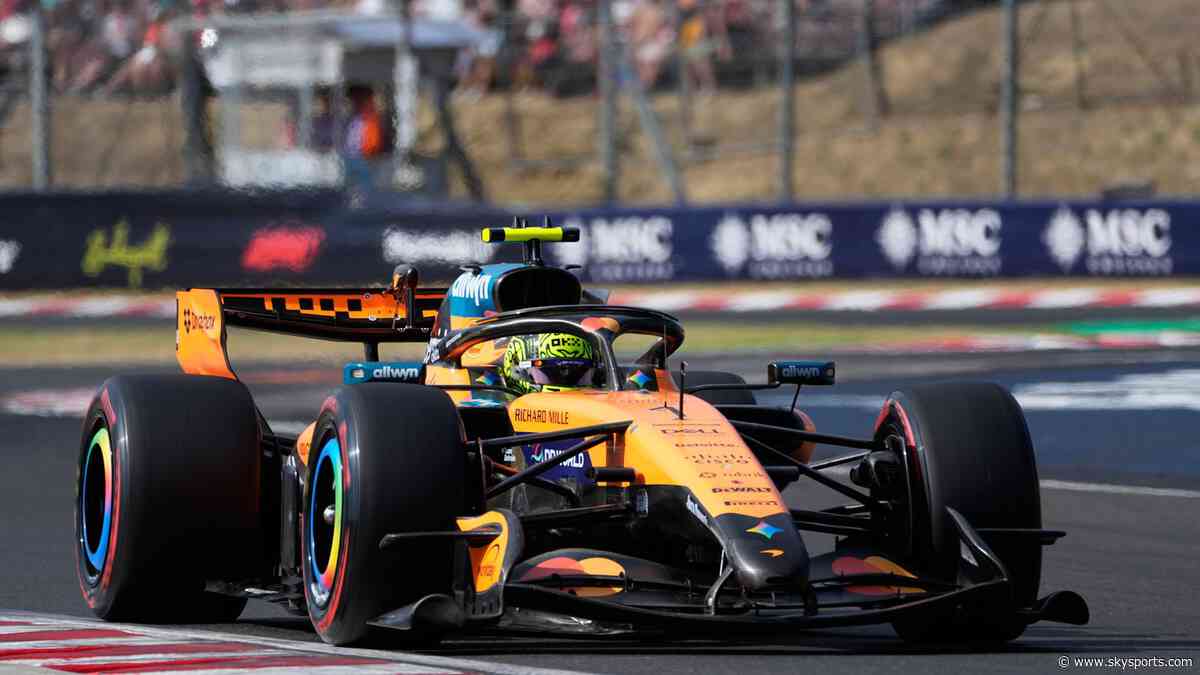 Norris snatches Hungarian GP pole from Hamilton