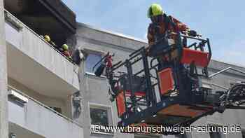 „Erheblicher Schaden“ nach Brand auf Balkon in Braunschweiger Weststadt