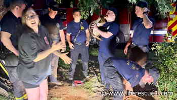 Ky. firefighters rescue dachshund trapped underground for 5 hours