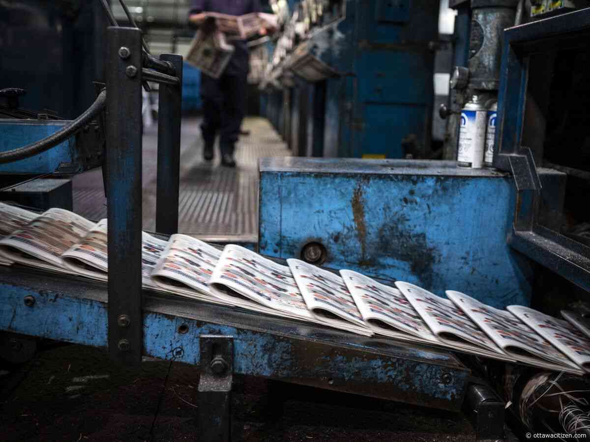 Important notice to readers: Printing problem disrupts newspaper delivery