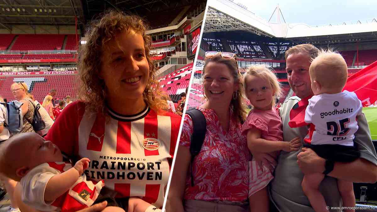 Jong geleerd, oud gedaan: de allerkleinste supporters van PSV