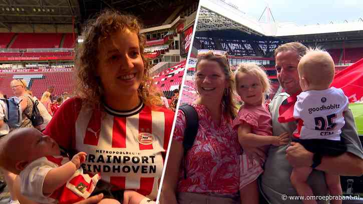 Jong geleerd, oud gedaan: de allerkleinste supporters van PSV