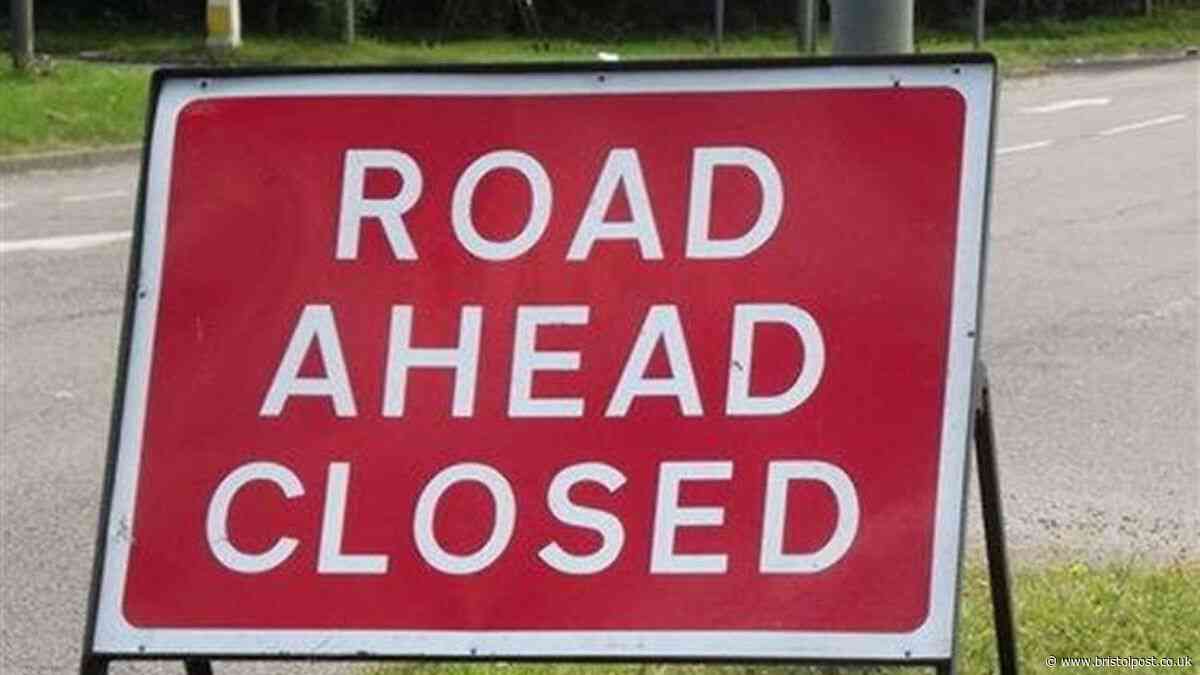A-road was closed near Bridgeyate in both directions