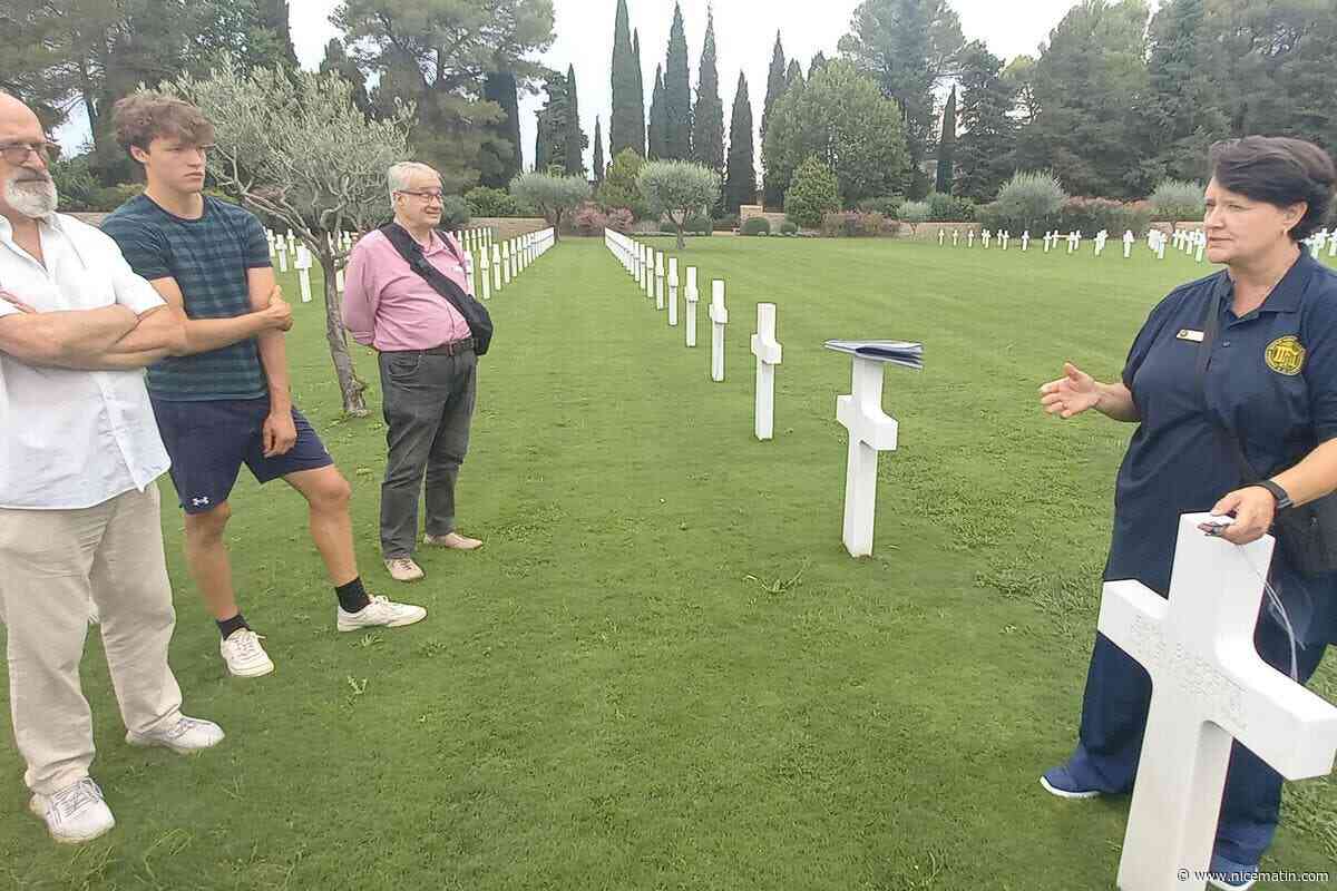 Sur les traces de ceux qui ne sont jamais rentrés : visite guidée du cimetière américain de Draguignan à l’occasion des 70 ans de son inauguration