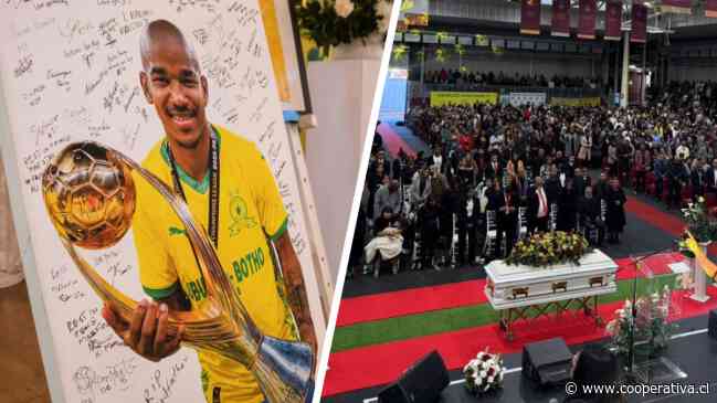 Sudáfrica dio el último adiós al futbolista Jayden Adams con emotivo funeral