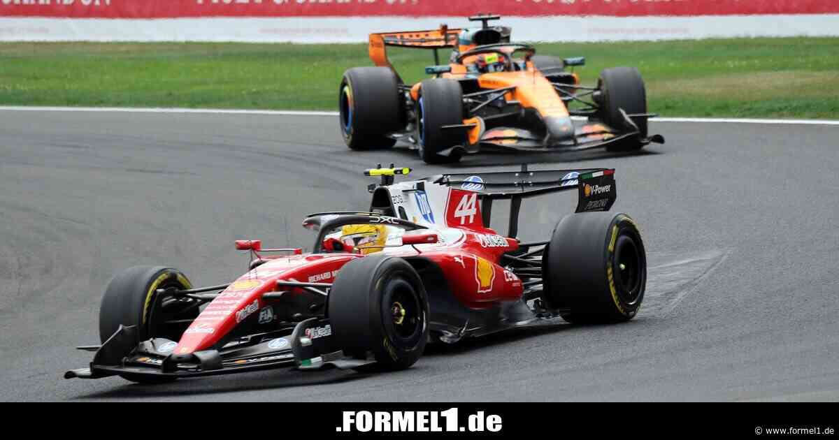 "Das war ziemlich übel": Lewis Hamilton drei Positionen strafversetzt