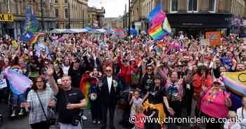 'No hate, just love' - 67 pictures of Newcastle Pride as 8,000 people fill the city centre