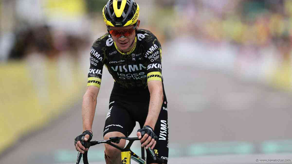 Sepp Kuss zegt ’sorry’ tegen zijn vrouw na beangstigend moment in de Tour de France: ’Ik zat op de limiet’
