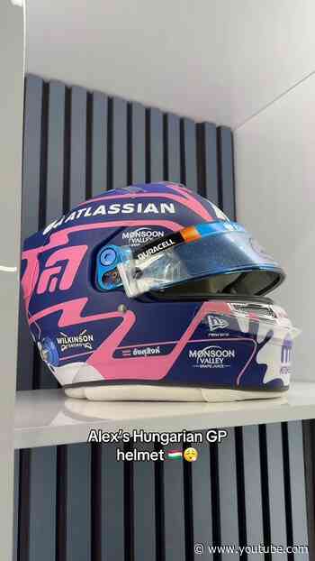 100 races helmet goes hard 🔥 #f1