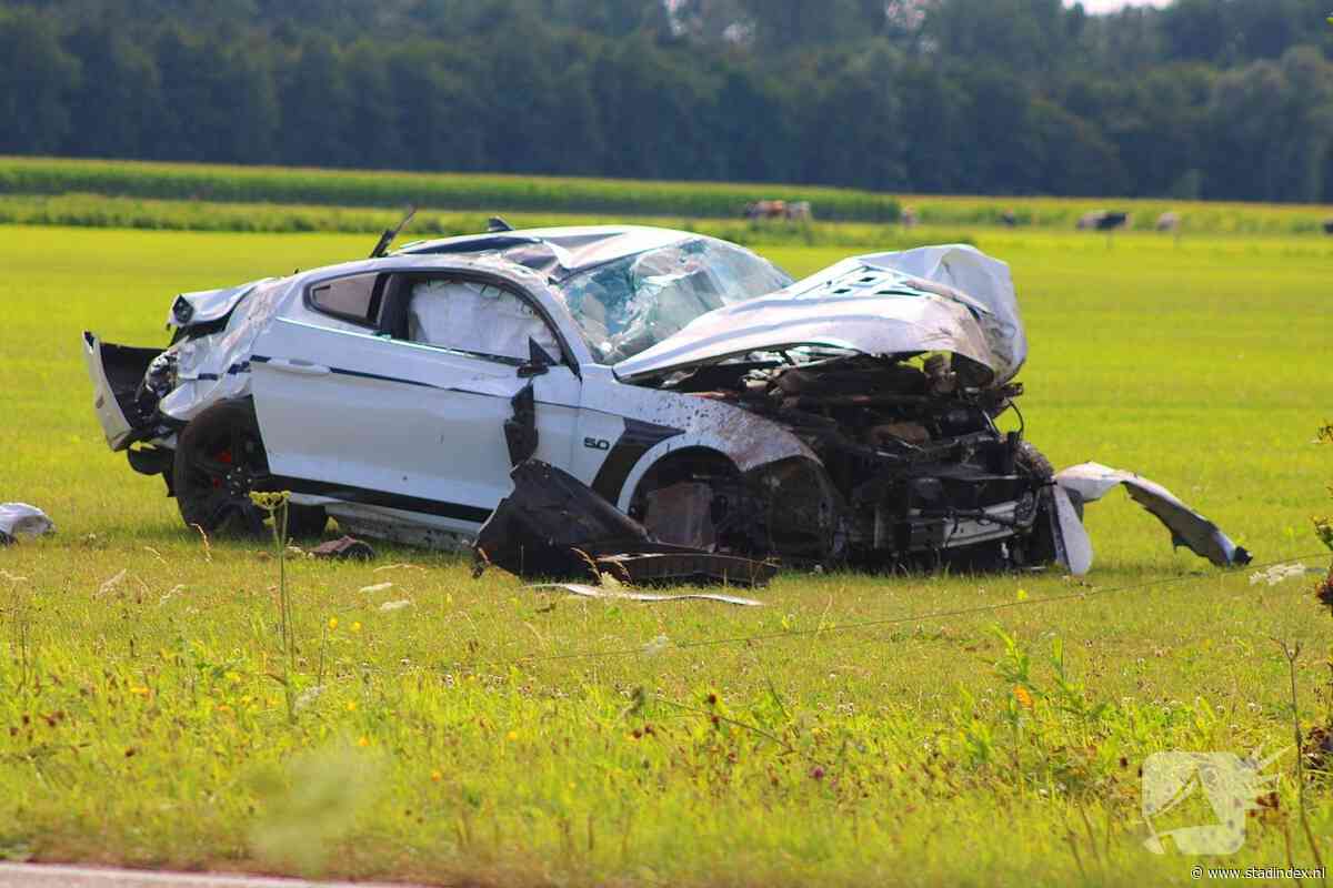 Zwaar ongeval met auto in Tollebeek
