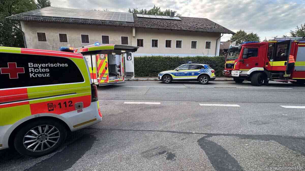 Schwerer Motorradunfall auf der B304 bei Wasserburg am Samstagabend