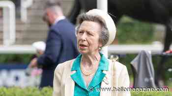 Princess Anne revives 40-year-old diamond encrusted brooch