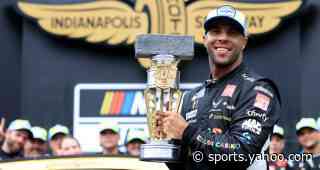Bubba Wallace has a strong, specific memory of Brickyard triumph