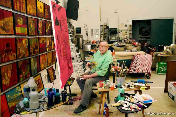 Archie Rand’s Landmark Letter Paintings Acquired by Italy’s Modena FC Collection