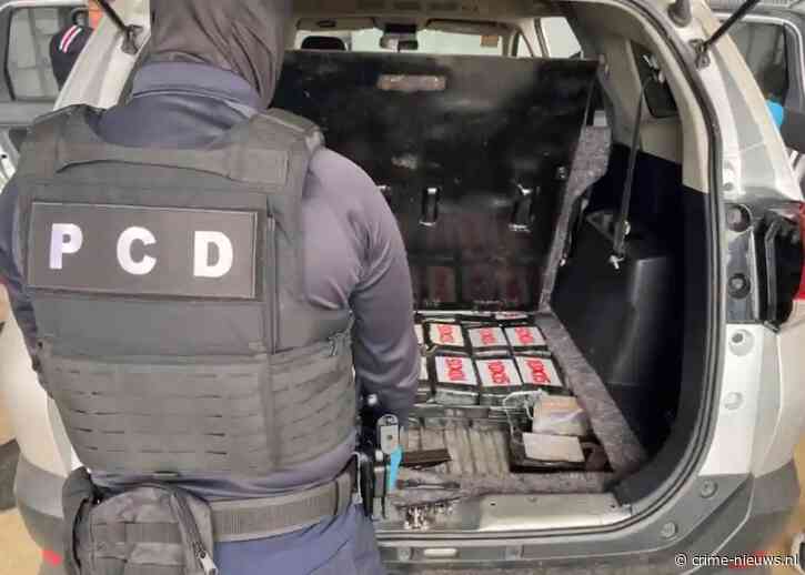 202 kilo cocaïne verstopt in geheime ruimte van auto gepakt tijdens verkeerscontrole