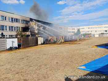 Over 120 firefighters tackle major blaze in South London