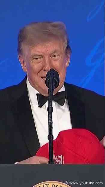 Trump makes 4th term joke at correspondents’ dinner