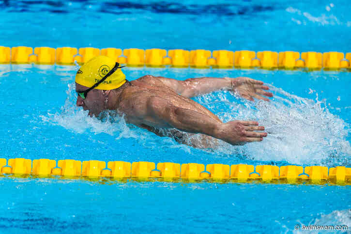 Matt Temple Breaks Commonwealth Games Record With 50.63 in the 200 Fly