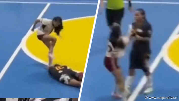 Jugadora fue sancionada por cinco años tras brutal agresión en partido de futsal femenino