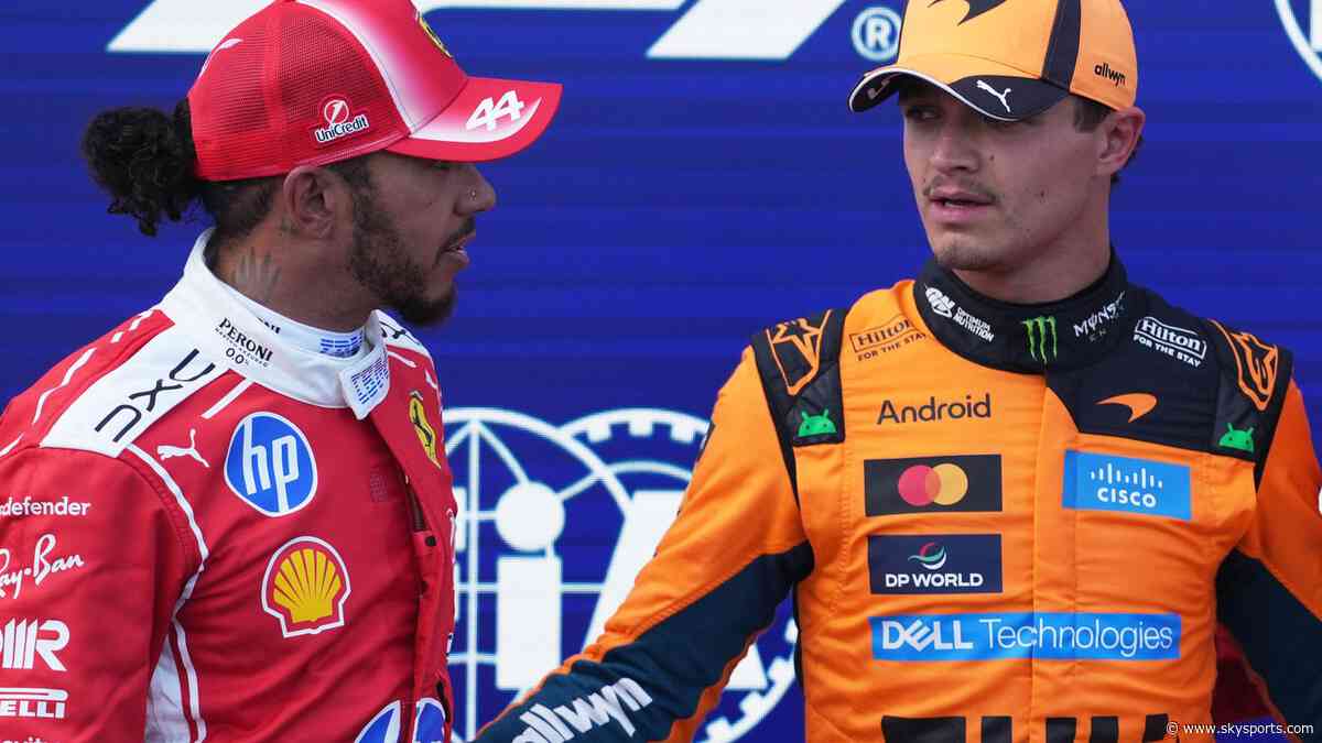 Norris in 'new man's land' as 'frustrated' Hamilton plots penalty fightback