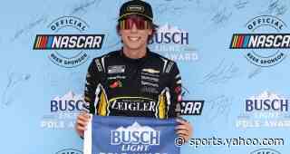 Carson Hocevar captures Busch Light Pole Award for Brickyard 400