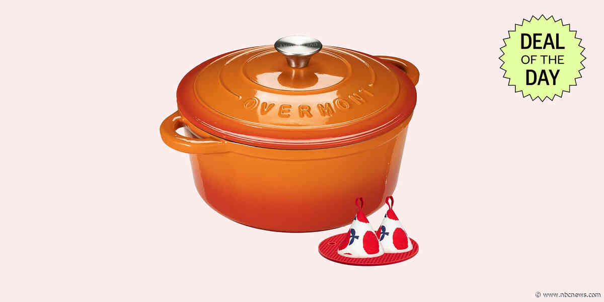 Shoppers say this now-$40 Dutch oven delivers Le Creuset-quality results