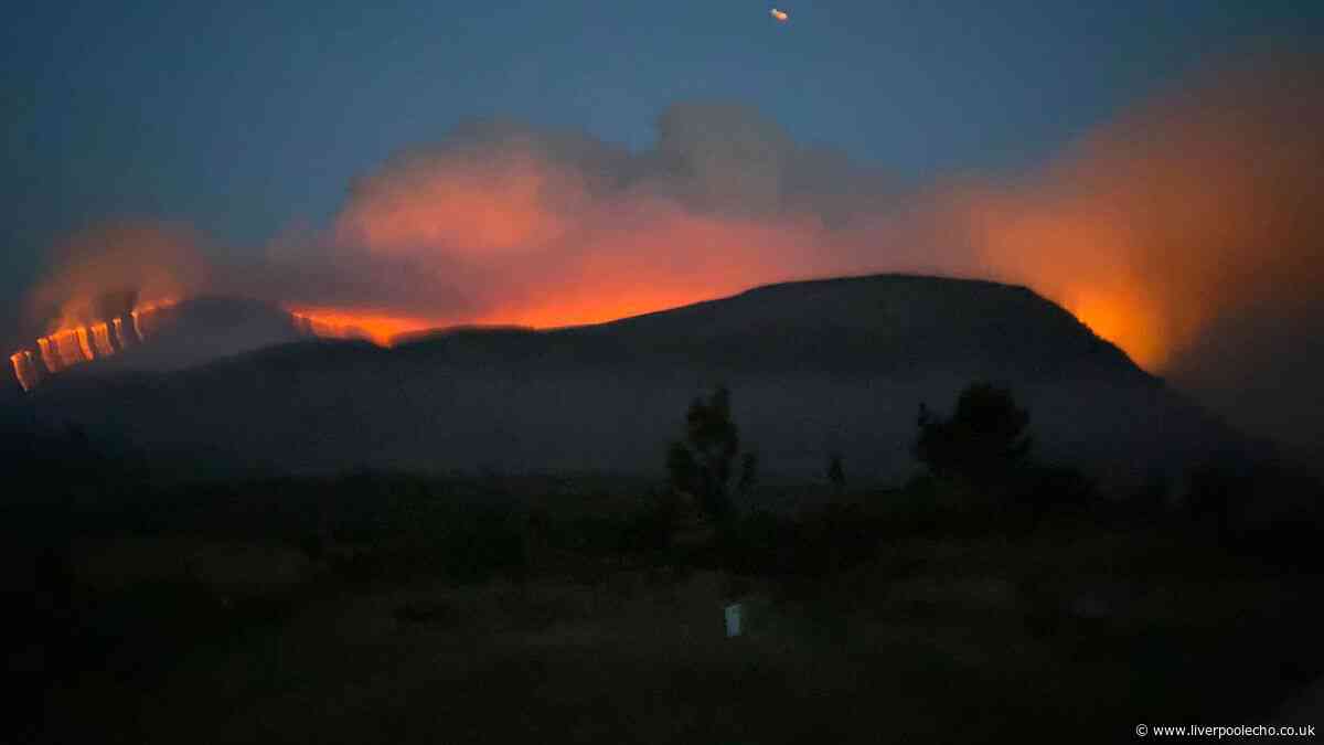 'Major incident' declared over Scottish wildfire as people are evacuated