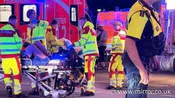 Berlin pride live: 'One killed' after 'van ploughs into crowd'