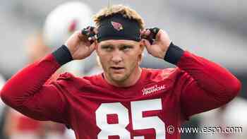 Cards TE McBride walks back dig at Arizona fans