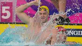 Australia dominated in the pool on day two, but one gold medal was extra special
