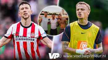 PSV'er Ivan Perisic traint tijdens vakantie door met Oranje-international